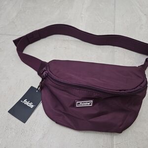 Foldie Belt Bag in Rich Purple